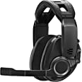 EPOS I Sennheiser GSP 670 Bluetooth Kopfhörer, Kopfhörer Kabellos, 20 h Akku,Verzögerungsfreies Mikrofon gegen Rauschen,Flip-to-Mute,Ohrpolster, 7.1-Surround-Sound, für PC, PS5, PS4 und Handy, Schwarz