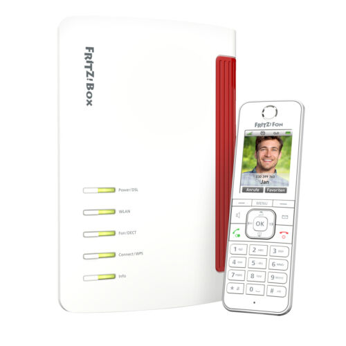 AVM FRITZ!Box 7590 WLAN Router+ FRITZ!Fon C6 DECT-Telefon