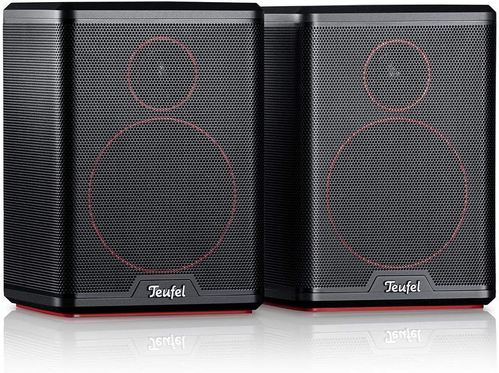 Teufel Effekt Aktiver Stereo-Lautsprecher Speaker Musik Heimkino Schwarz