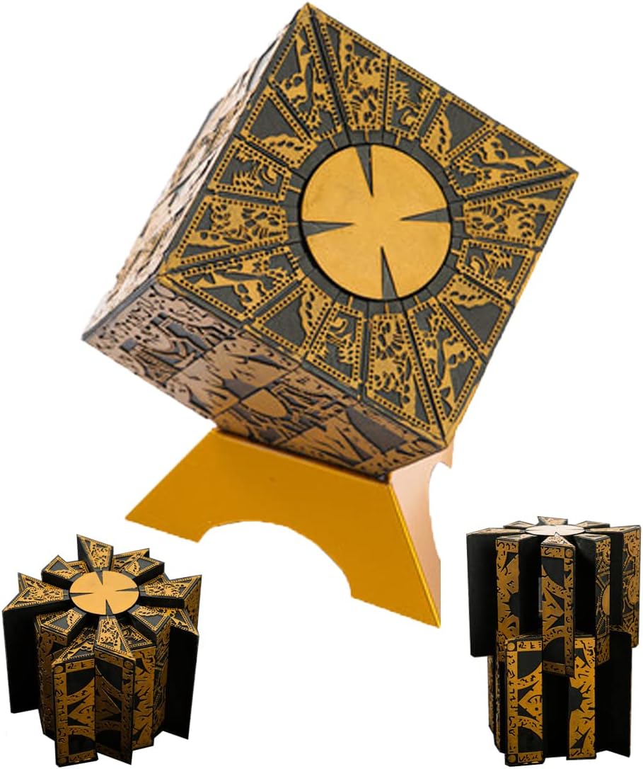 SSZJ Hellraiser Puzzlebox, abnehmbar und drehbar, verformbar, geeignet für Kinder und Erwachsene, Puzzlebox, gruseliger Film