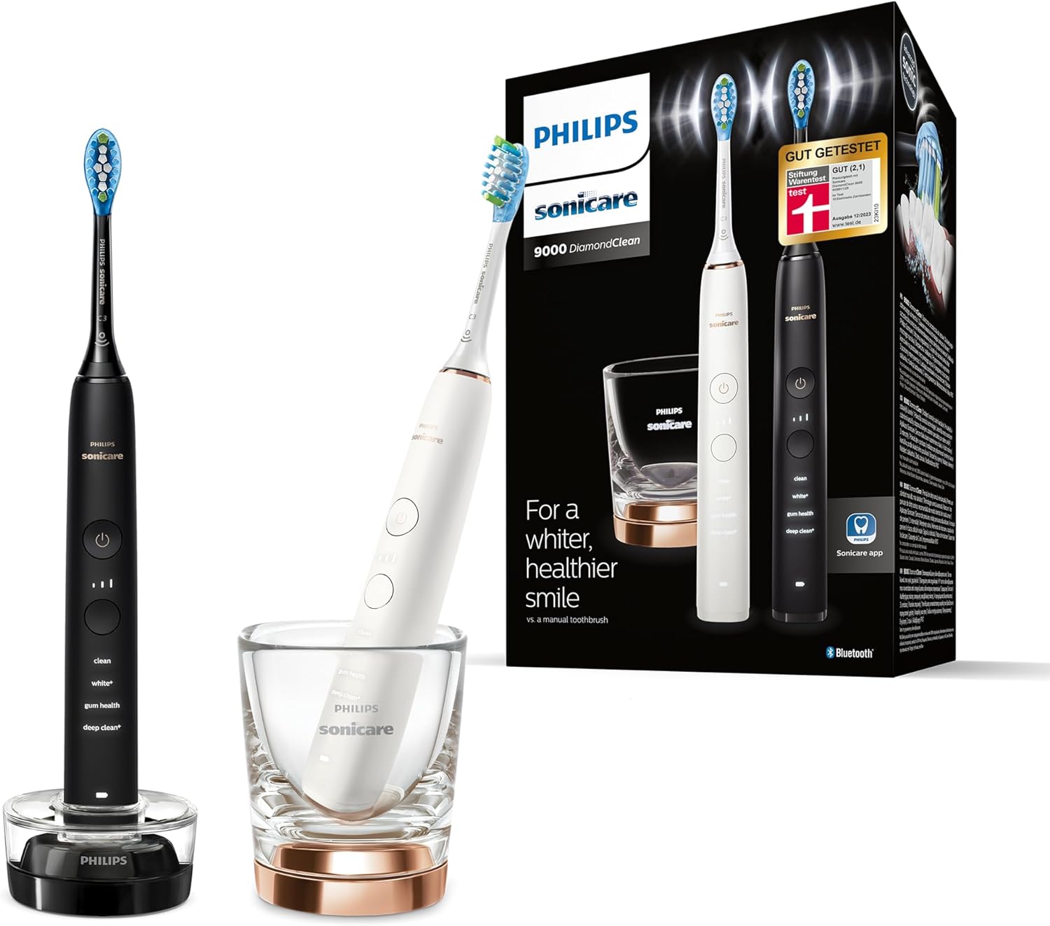 Philips HX9914/57 Sonicare DiamondClean 9000 Zahnbürsten-Set