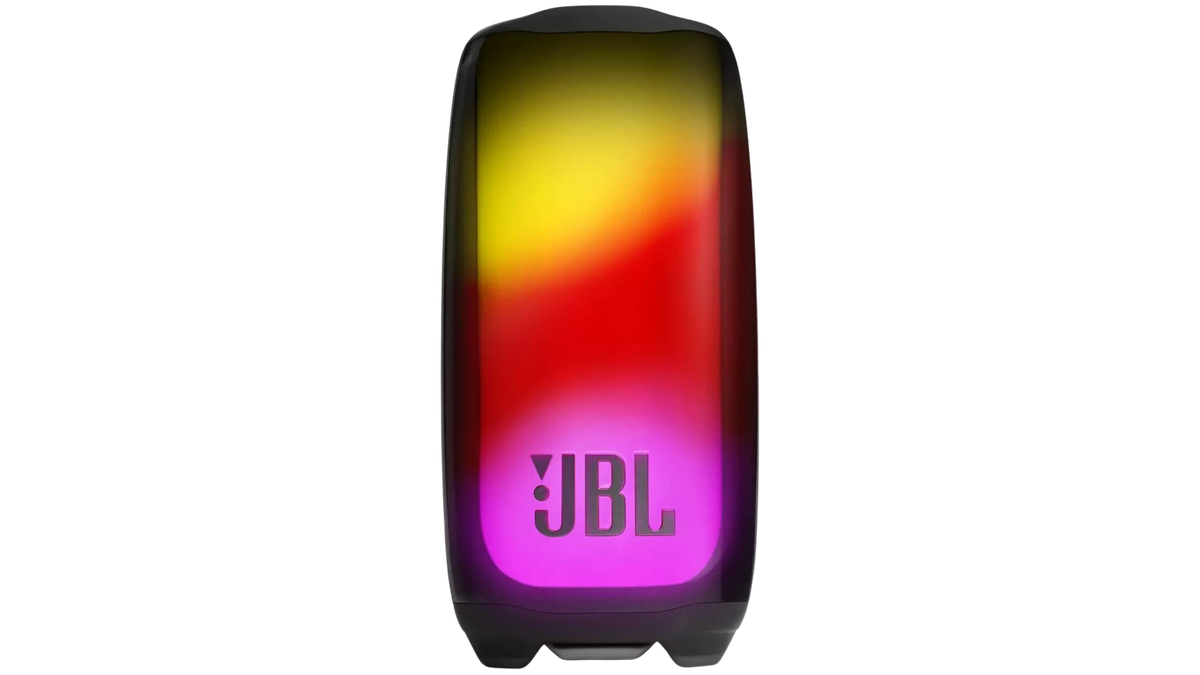 JBL Pulse 5 – Tragbarer Bluetooth-Lautsprecher in Schwarz mit Lichtshow und bis zu 12 Stunden Spielzeit – IP67 Staub- und wasserdicht – Koppelbar mit anderen JBL-Lautsprechern über PartyBoost