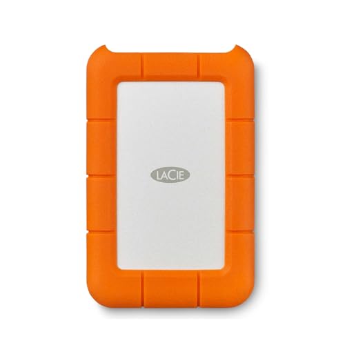 LaCie 2TB Rugged Mini Externe Tragbare Festplatte | USB 3.0 (LAC9000298)