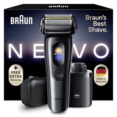 Braun NEVO Rasierer Herren Elektrisch, NEVO15115C, Schwarz