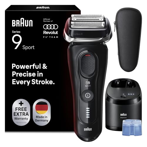 Braun Rasierer Herren Elektrisch Series 9 Sport, 9150cce, Schwarz