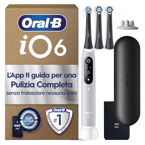 Oral-B iO Series 6 Elektrische Zahnbürste, Grau