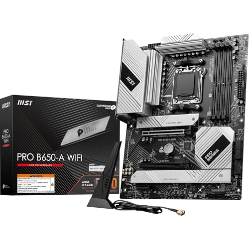 MSI PRO B650-A WiFi – AM5 ATX Mainboard