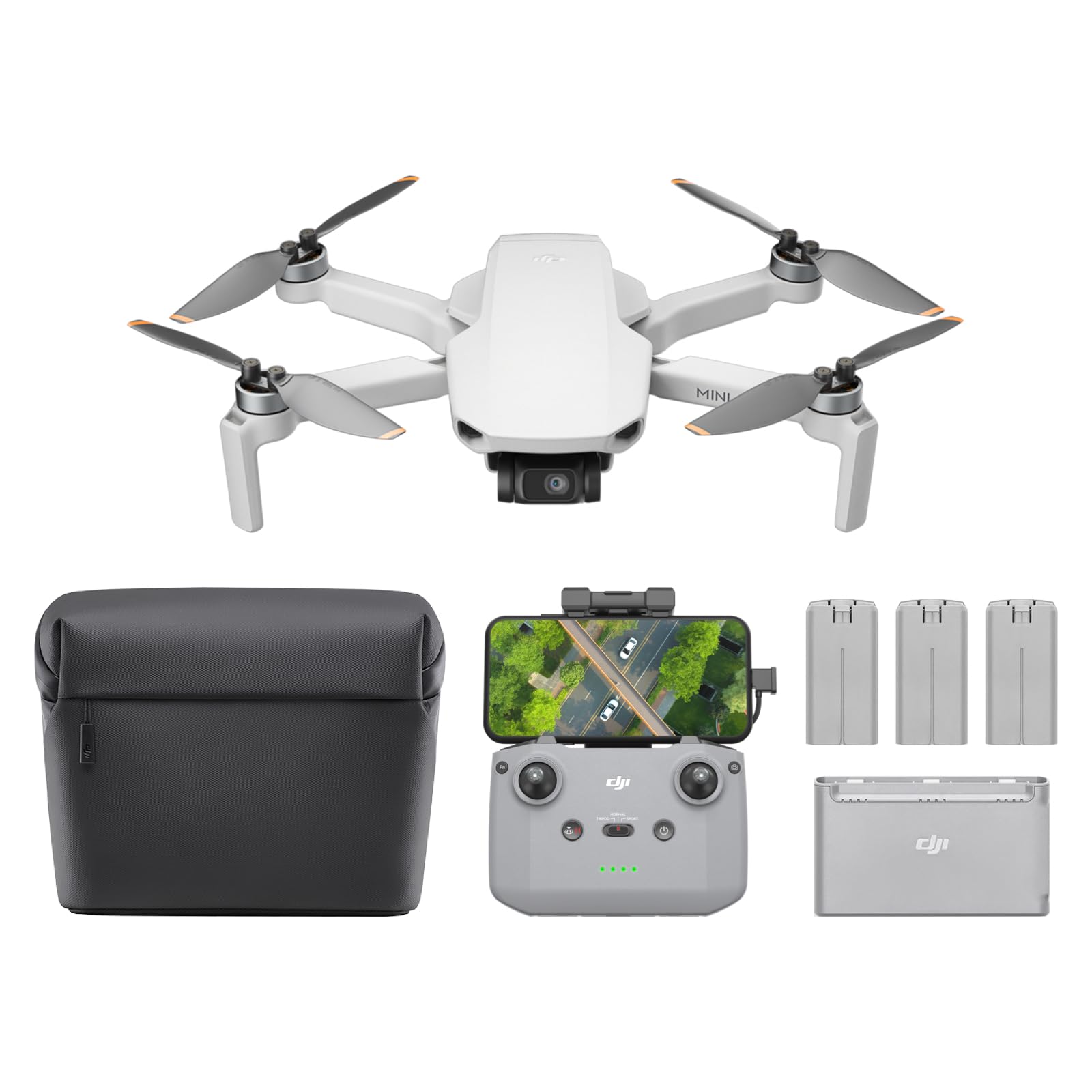 DJI Mini 4K Fly More Combo, drei Akkus, unter 249 g
